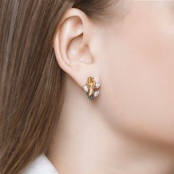 Сребърни обеци - Canari - Image 2
