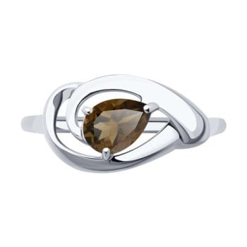 Сребърен пръстен - Smoky quartz Joy - Image 4