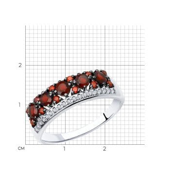 Сребърен пръстен - Garnet Lona - Image 5