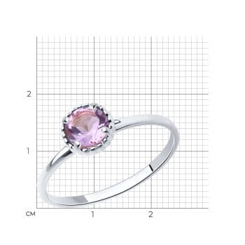 Сребърен пръстен - Lunar amethyst - Image 5