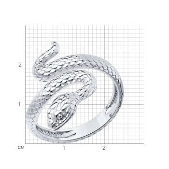 Сребърен пръстен - Snake Mamba - Image 4