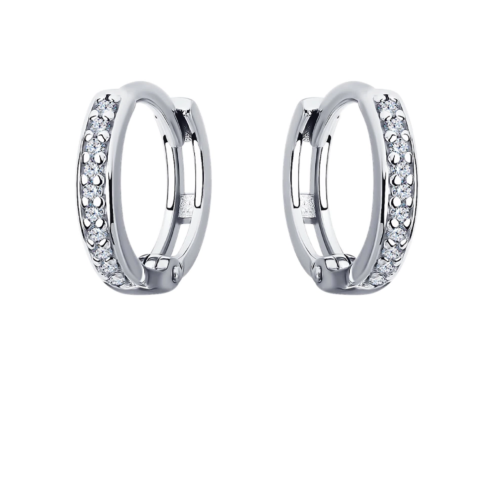 74656 Сребърни обеци - Everyday Sparkle - Image 1