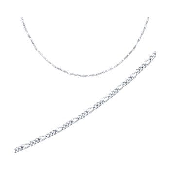 сребърен синджир, подходящ за мъже, плетка Cartier