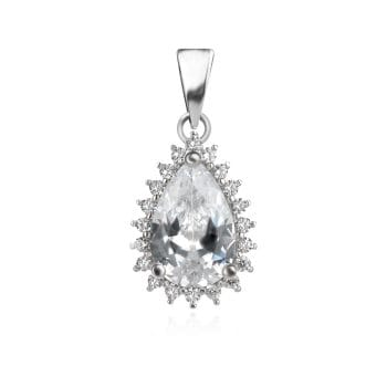 Сребърен комплект - White drop - Image 2